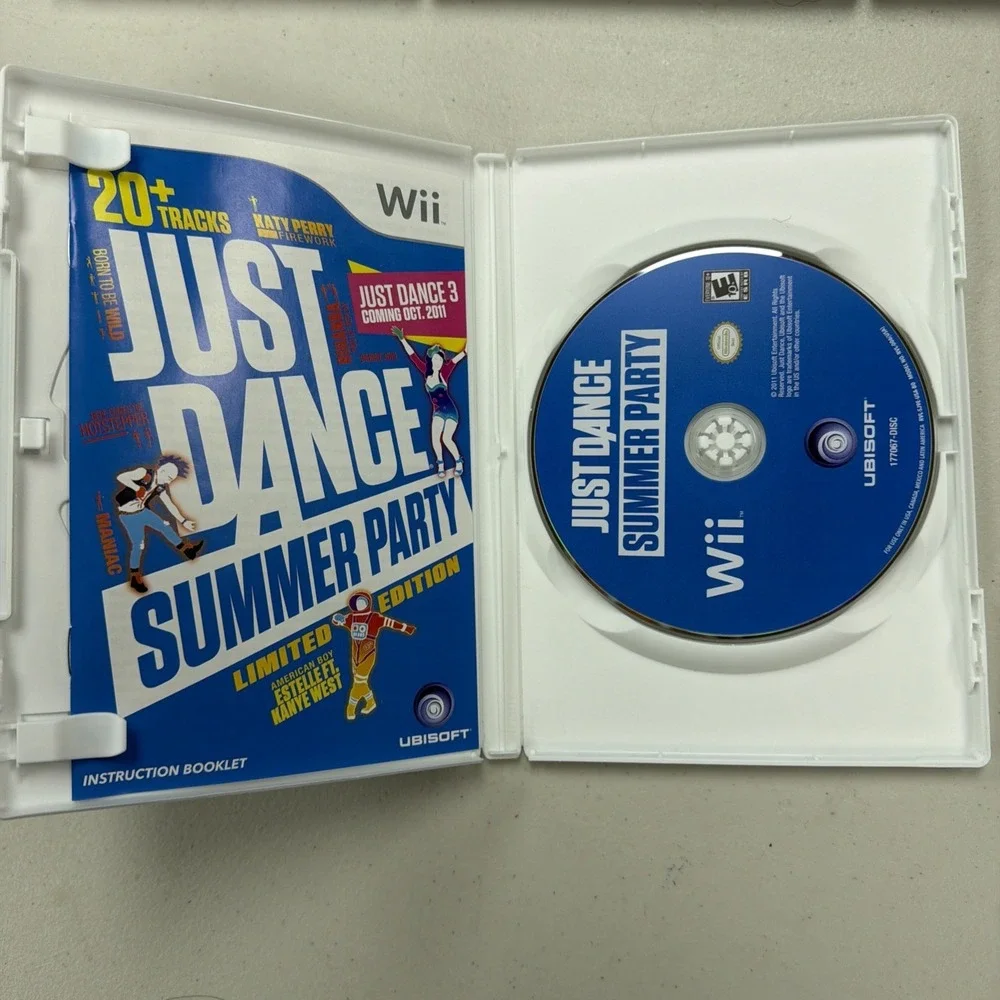 Lot Of 6 Dancing Nintendo Wii Games Just Dance 2,3, Country 1 And 2 And Summer